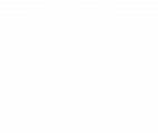 Logotipo blanco de Smart Stars 2024 con un trazo circular y una estrella sobre el texto, ideal para conferencias o reuniones en los mejores hoteles y resorts de México. Fondo transparente.
